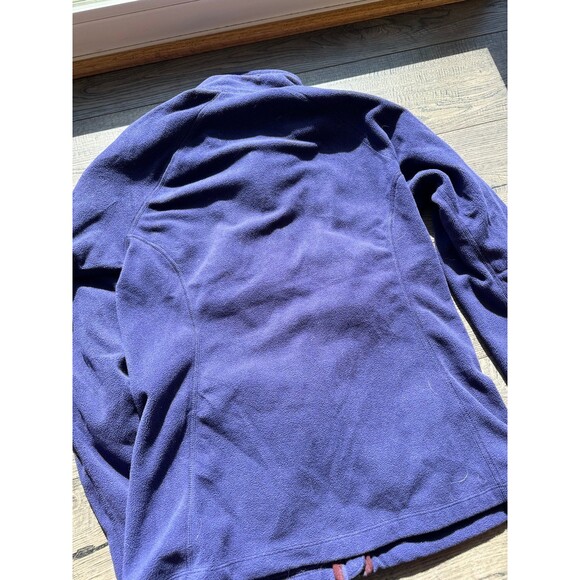 Purple Full zip Eddie Bower Fleece Small - Picture 2 of 7